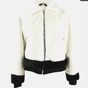 Juniors' Faux-Fur Jacket